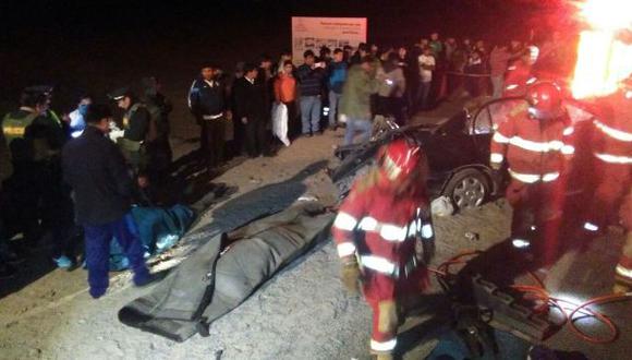 Tacna: 3 muertos en accidente ocasionado por vehículo de Sunat