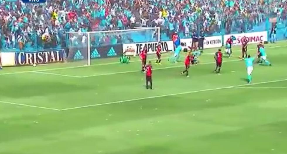 Sporting Cristal vs Melgar se vieron las caras en el Alberto Gallardo por la Liguilla A. (Foto: Captura)