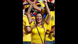 Colombia vs. Grecia: la belleza y la algarabía en las tribunas