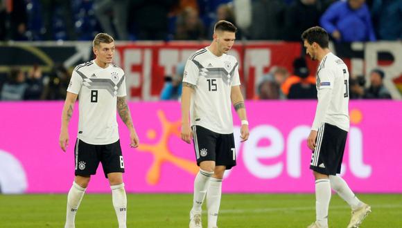 Tras ganar el Mundial 2014, Alemania fue eliminada en la primera ronda de Rusia 2018, mientras que en la UEFA Nations League descendió. (Foto: Reuters)