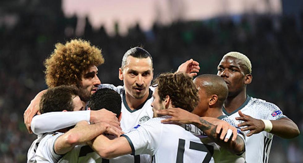 Manchester United venció a Saint-Etienne y clasificó a los octavos de final de la Europa League | Foto: Getty