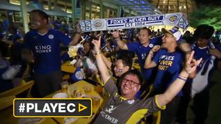 Tailandia también celebró el heróico título del Leicester City