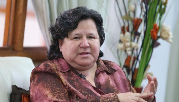 Ariela Luna, ministra de Desarrollo e Inclusión Social. (Foto: Andina)