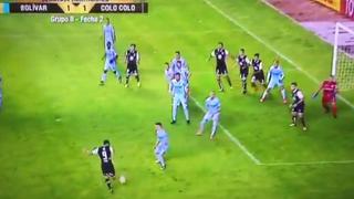 Bolívar vs. Colo Colo: mira el golazo de Octavio Rivero para los chilenos | VIDEO |