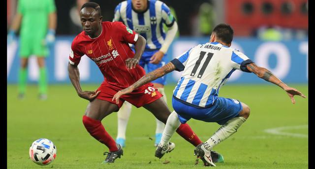3. Sadio Mané (Liverpool). El atacante será titular este sábado en el duelo ante Flamengo en la final del Mundial de Clubes. (Foto: AFP)