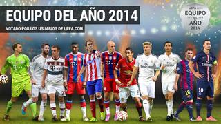 Los mejores del 2014 para la UEFA: mira este once ideal