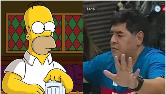 Humberto Vélez, actor que dio voz a Homero Simpson en Latinoamérica, respondió a las críticas del ex futbolista luego de que este arremetiera contra la serie. (Fotos: Crónica y Fox)