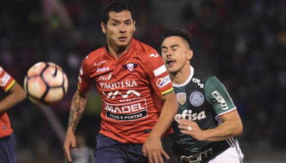 Wilstermann de Mosquera venció 3-2 a Palmeiras por Libertadores