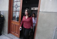 Martha Chávez asume la defensa de Fuerza Popular en audiencia para incluir al partido en investigación