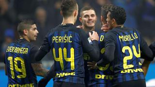 Inter de Milán goleó 3-0 a Lazio con doblete de Mauro Icardi