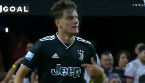 Gol de Mattia Compagnon para el 2-0 de Juventus vs. Chivas. (Captura: Fox Deportes)