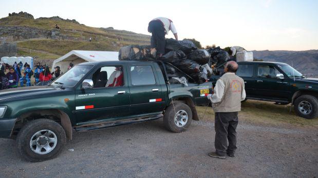 Inti Raymi en Sacsayhuamán dejó más de 25 toneladas de basura - 2