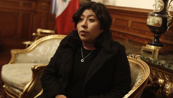 Betssy Chávez considera que el diálogo entre el presidente Castillo y los líderes de los partidos políticos con representación parlamentaria es importante para llegar a consensos | Foto: El Comercio / Archivo