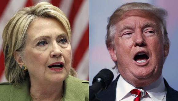 Clinton y Trump compiten por reuniones con líderes mundiales