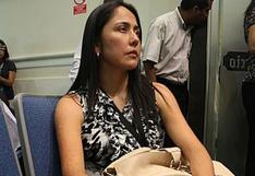 Nadine Heredia pide dejar trabajar a comisión Belaunde Lossio 