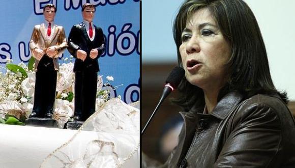 Unión Civil: Martha Chávez opina sobre el proyecto de ley