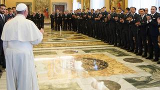 Juan Manuel Vargas se reunió con papa Francisco en el Vaticano