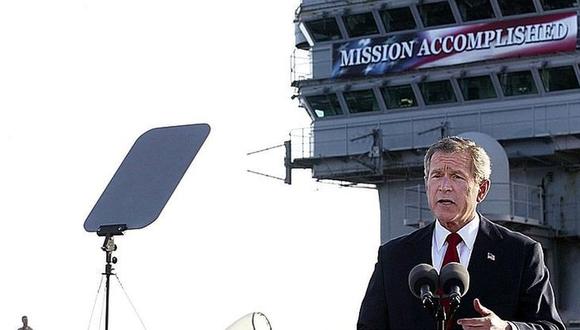 El presidente de Estados Unidos, George W. Bush, lideró la invasión de Irak. (GETTY IMAGES).