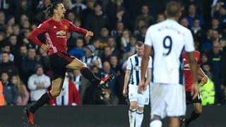 Manchester United derrotó a Albion con doblete de Ibrahimovic