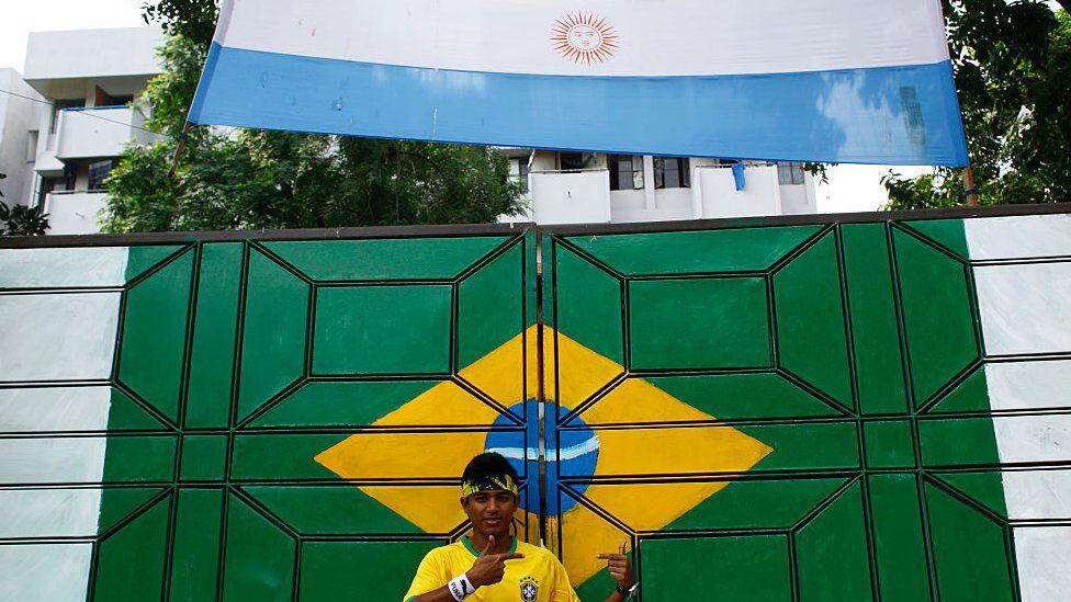 Argentina and Brazil often arouse excessive passions in Bangladesh.  (GETTY IMAGES).