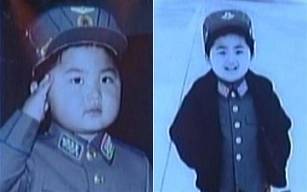 En Corea del Norte, Kim Jong-un, el hijo de Kim Jong-il, el gran dictador del país, era protagonista de extraordinarias actividades muy adelantadas para su edad. Según los desertores, todo sería parte de la propaganda del partido. (KCNA).
