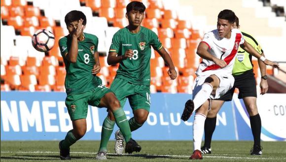 Selección Peruana Sub 15: Celi y el sutil remate de zurda que terminó en golazo. (Foto: Selección peruana)