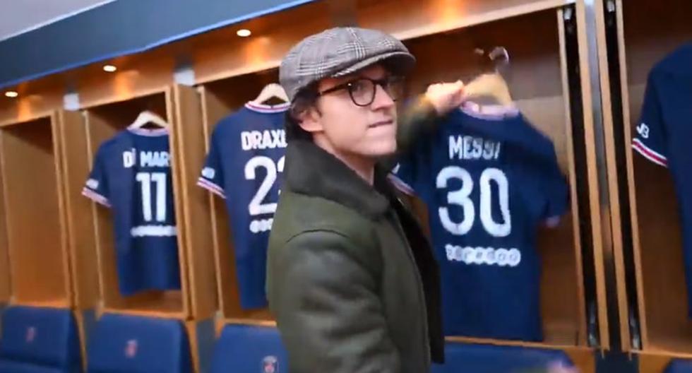 ‘Spiderman’ obtained Messi’s shirt: Tom Holland ‘stole’ the Argentine’s clothing |  VIDEO