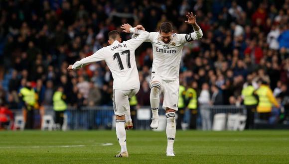 Real Madrid venció 4-2 al Girona por el duelo de ida de los cuartos de final de la Copa del Rey. El duelo se dio en el Santiago Bernabéu. (Foto: AFP)