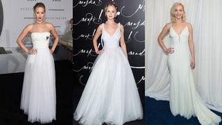 Todas las veces que Jennifer Lawrence vistió como novia | FOTOS