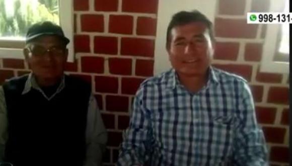 El periodista deportivo Gerardo Cochachin y su padre, Andrés Cochachin, fueron asesinados en la región Áncash | Foto: América Noticias / Captura