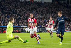 Atlético Madrid venció 1-0 al PSV en su debut de Champions League