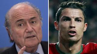 Cambió la burla por el elogio: Blatter se rindió ante los goles de Cristiano 
