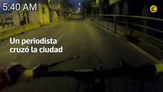 El periodista que cruza Lima desde Chaclacayo en bicicleta para ir a trabajar y ya ahorró 500 soles