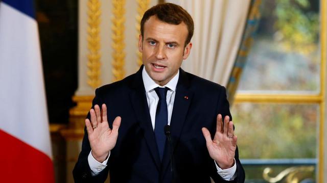 Francia expulsó a 4 diplomáticos rusos. En la imagen el presidente francés Emmanuel Macron. (Foto: AFP)