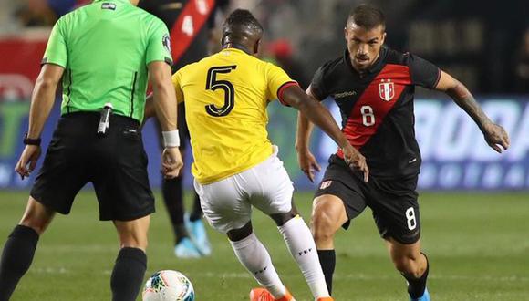 Gabriel Costa debutó ante Ecuador y también jugó ante Brasil hace un mes. (Foto: FPF)