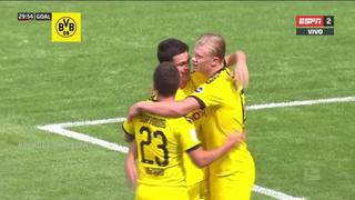 Una vez más Haaland: el gol de la estrella del Borussia Dortmund para el 1-0 ante el Leipzig | VIDEO