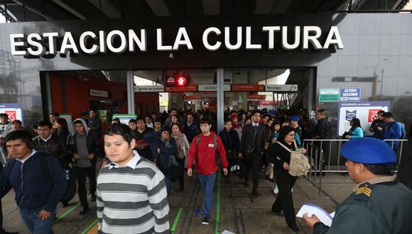 Los usuarios de la Línea 1 del Metro de Lima podrán hacer sus donaciones a la Teletón 2018 en las estaciones La Cultura y Angamos. (El Comercio)