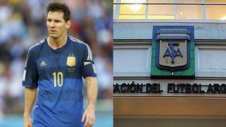 AFA se pronunció sobre el rumor de la renuncia de Lionel Messi