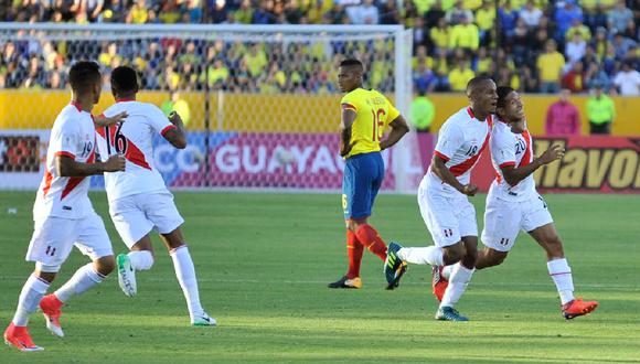 La última vez que se enfrentaron en Quito, la Selección Peruana se quedó con el triunfo. (Foto: AFP)