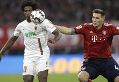 Bayern Múnich empató 1-1 ante Augsburgo por la quinta jornada de la Bundesliga