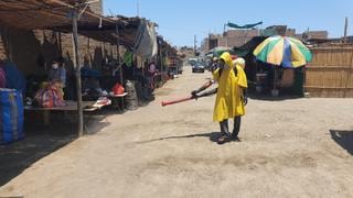 Coronavirus en Perú: desinfectan mercados en Chimbote para evitar propagación del COVID-19  