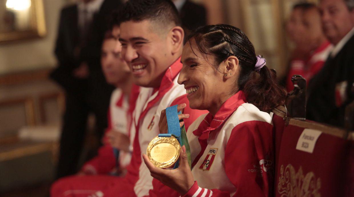 Medallistas de Toronto 2015 condecorados en Palacio (FOTOS) - 1