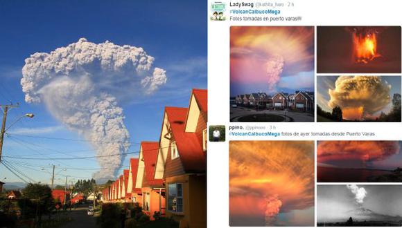 Erupción volcánica en Chile: Los tuiteros de la emergencia
