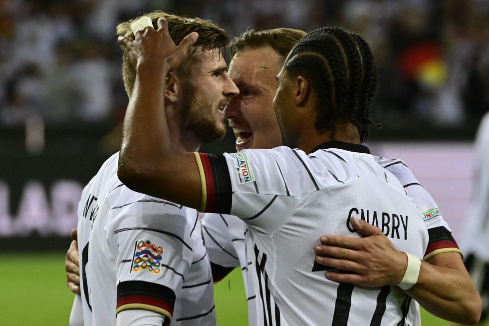 Alemania recibió a Italia en Mönchengladbach por la Nations League | FOTO: AFP