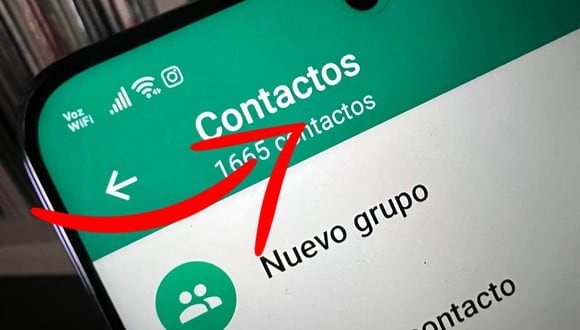 Existe una función de WhatsApp que te permite ver a todos los contactos que no tienen una cuenta. (Foto: GEC)