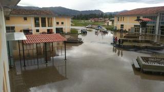 Lluvia en Cajamarca causó inundación por mal sistema de drenaje