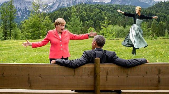 Los memes más divertidos del encuentro de Angela Merkel y Obama - 1