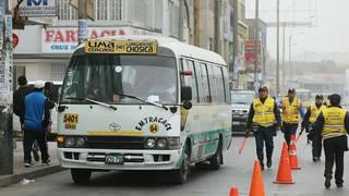 Envían 15 'chosicanos' al depósito por infracciones graves