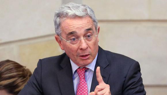 El ex presidente de Colombia Álvaro Uribe. (EFE).