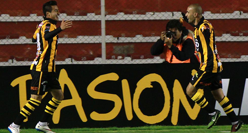 The Strongest venció en La Paz al Inter de Brasil (Foto: EFE)